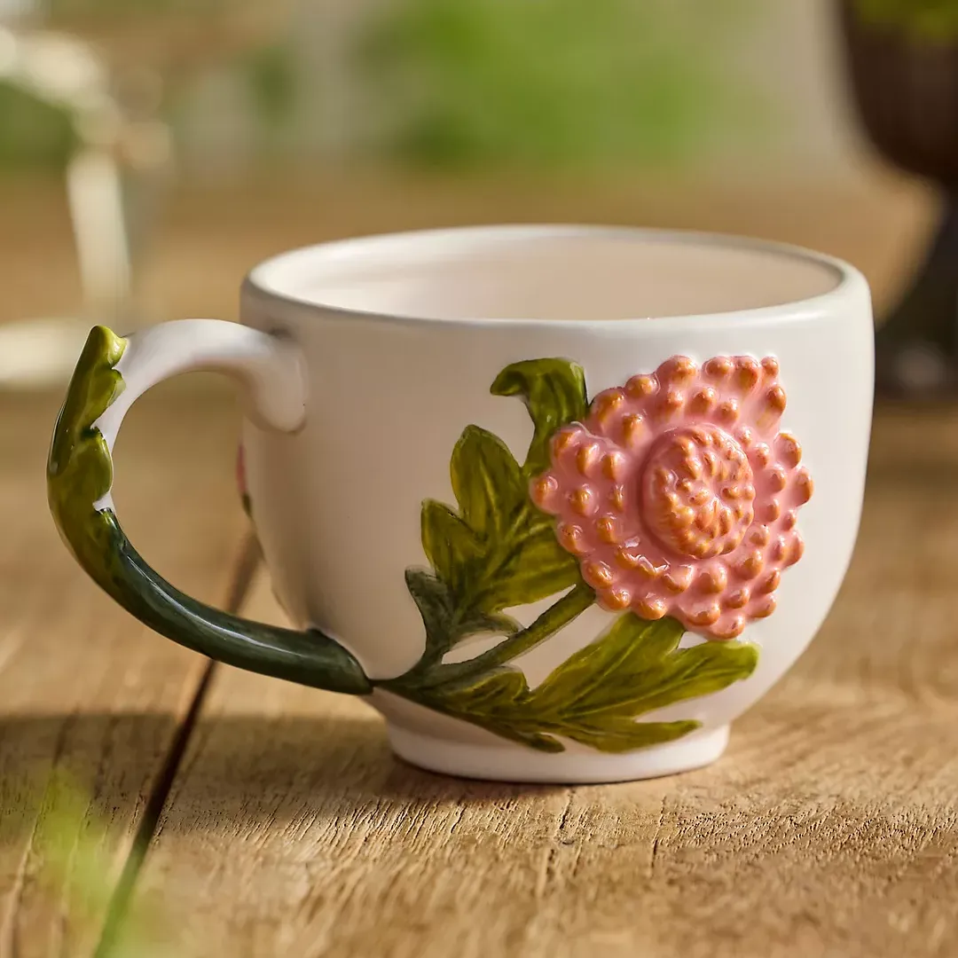 November Terrain flower month mug