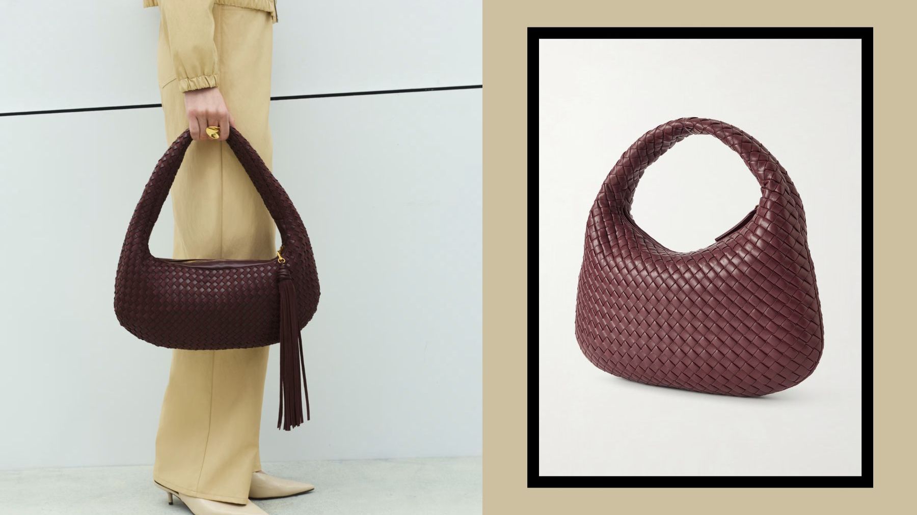 This £46 M&S woven bag looks just like Bottega Veneta | Woman & Home