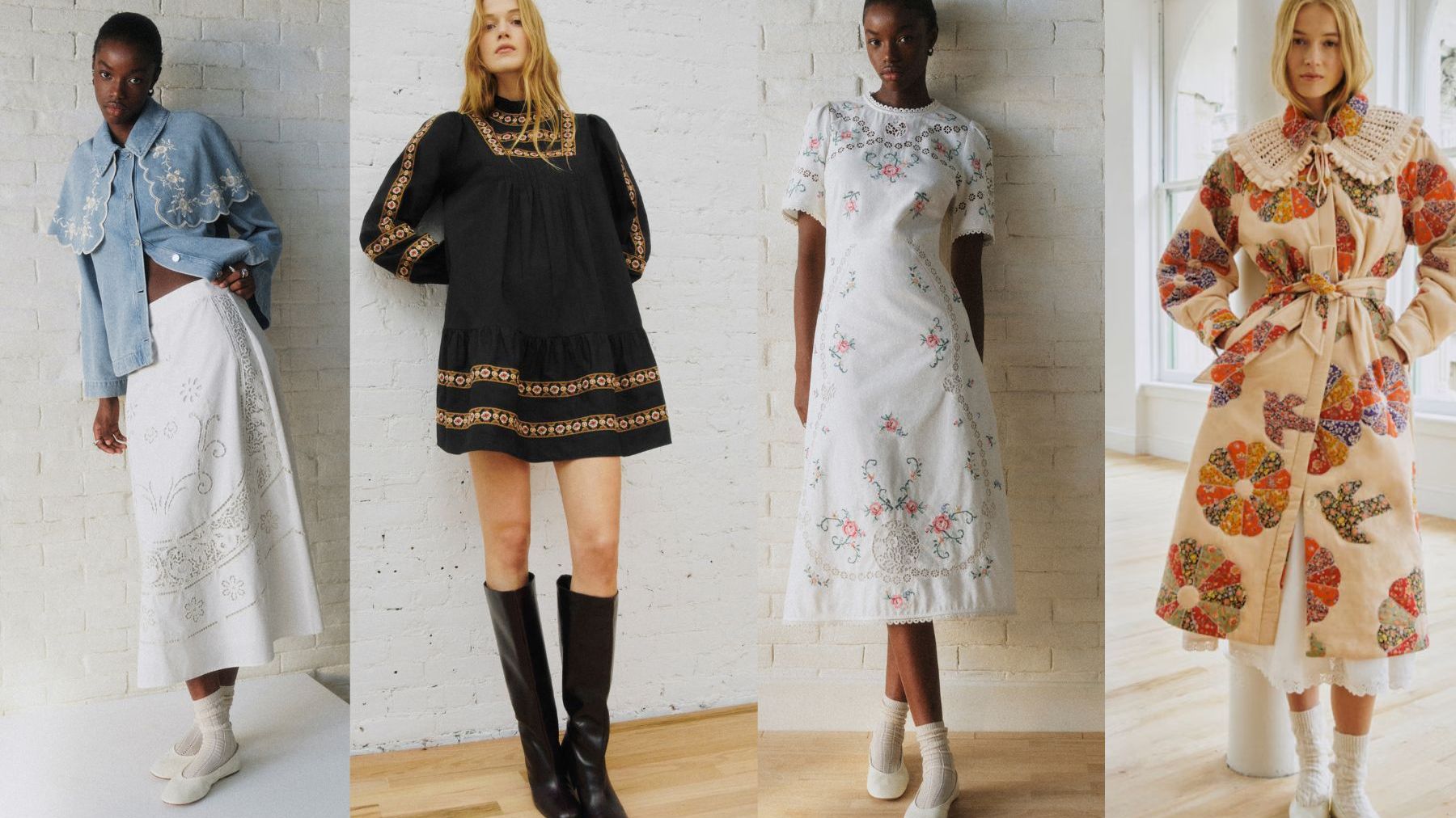 新品未使用　Sezane 刺繍ジャケット　36 Sézane x Sea New York's collaboration shouldn't be missed | Woman