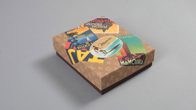 The Louis Vuitton hotel label postcards | Wallpaper