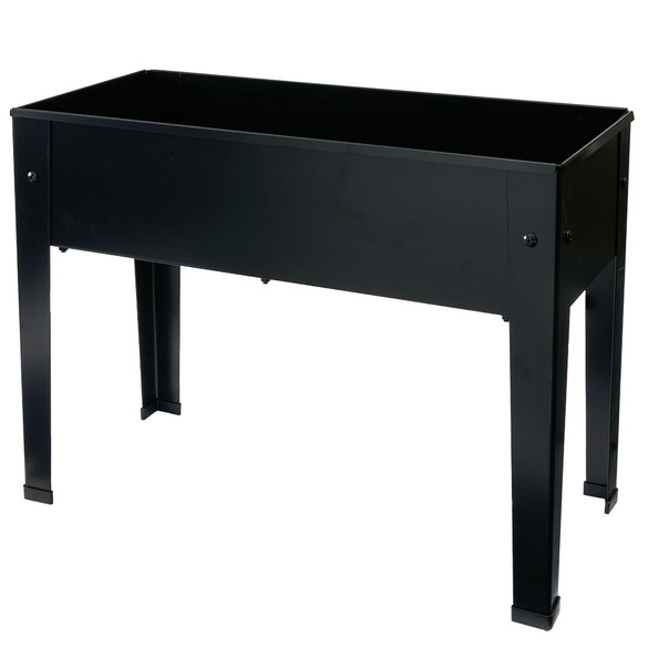 Belavi Black Raised Planter from Aldi's new gardening range