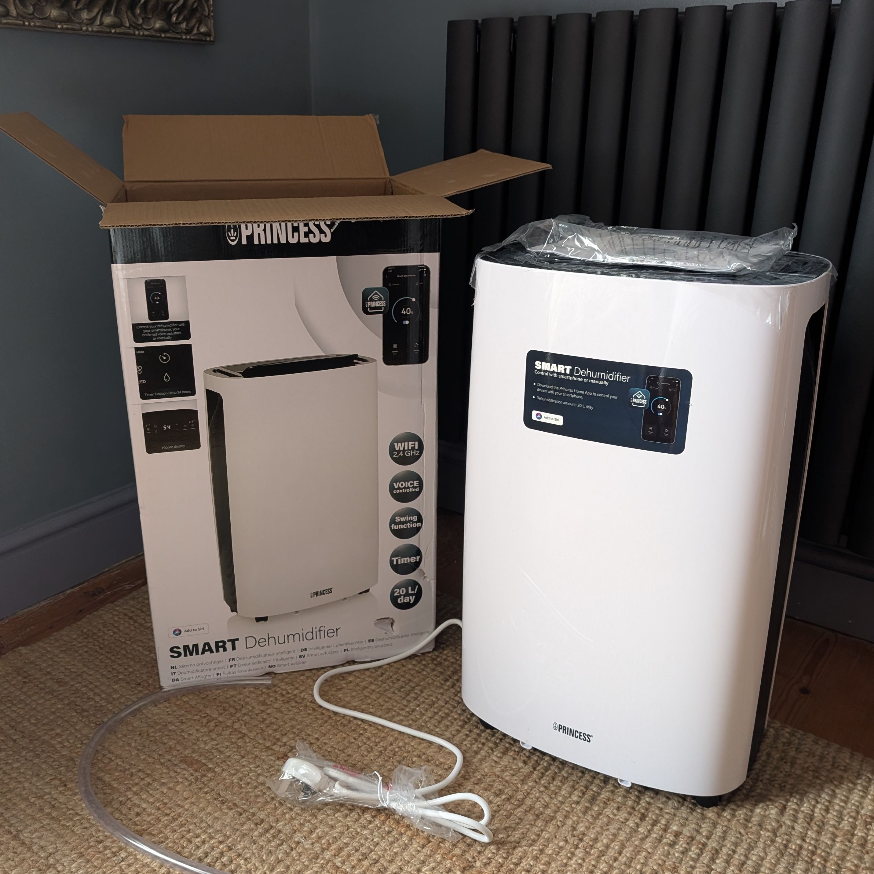 Princess 20L Smart dehumidifier