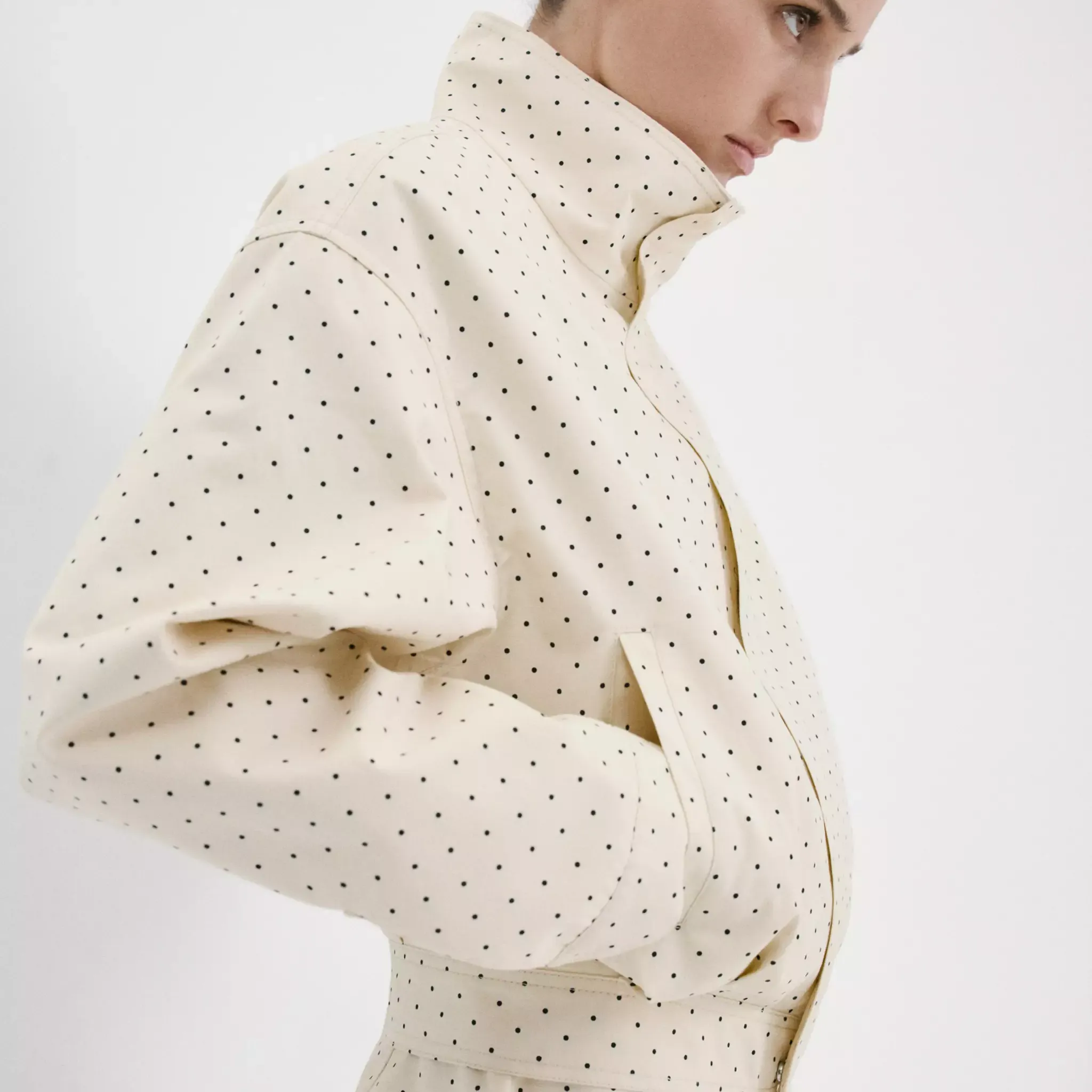 Dots Bomber Jacket - Women | Mango United Kingdom