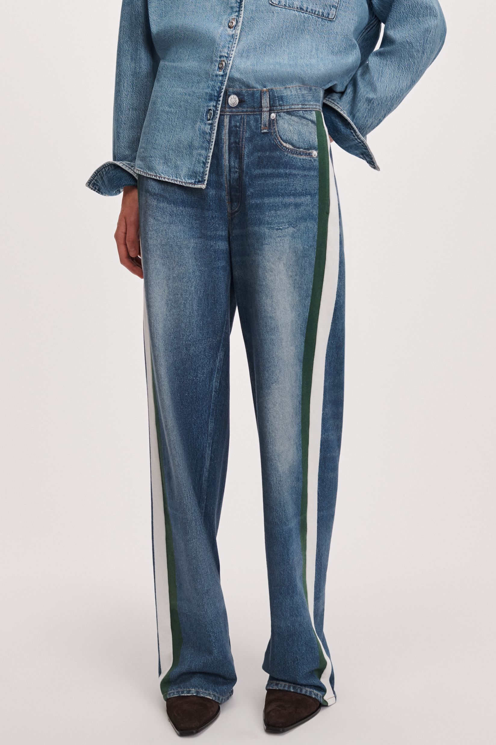 Rag &amp;amp; Bone, RB Miramar Sport Stripe Track Pant