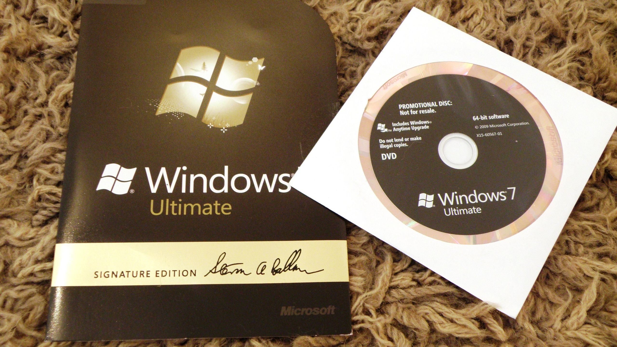 Windowsアクセサリー Windows 7 ULTIMATE signature edition Windows