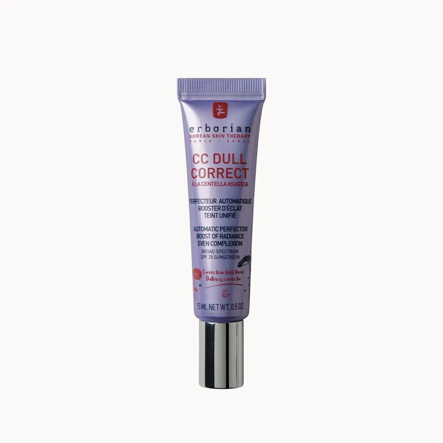 Erborian Cc Dull Correct - Colour Correcting Anti-Dull Cream With Brightening Effect Spf25 45ml