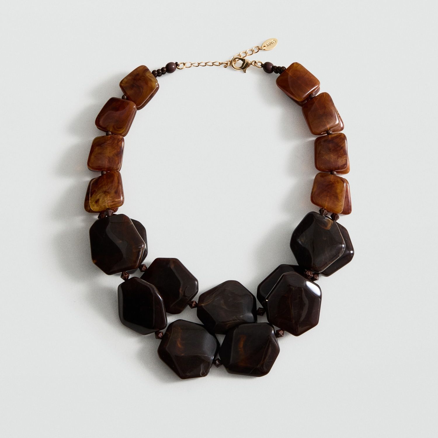 Double Beaded Necklace - Women | Mango United Kingdom