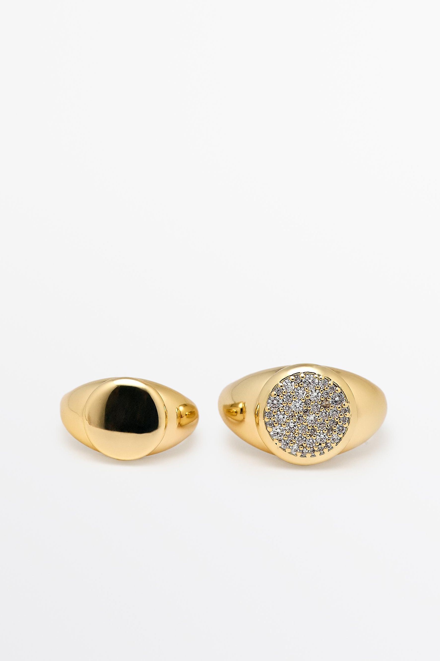 Massimo Dutti Pinkie Ring Set