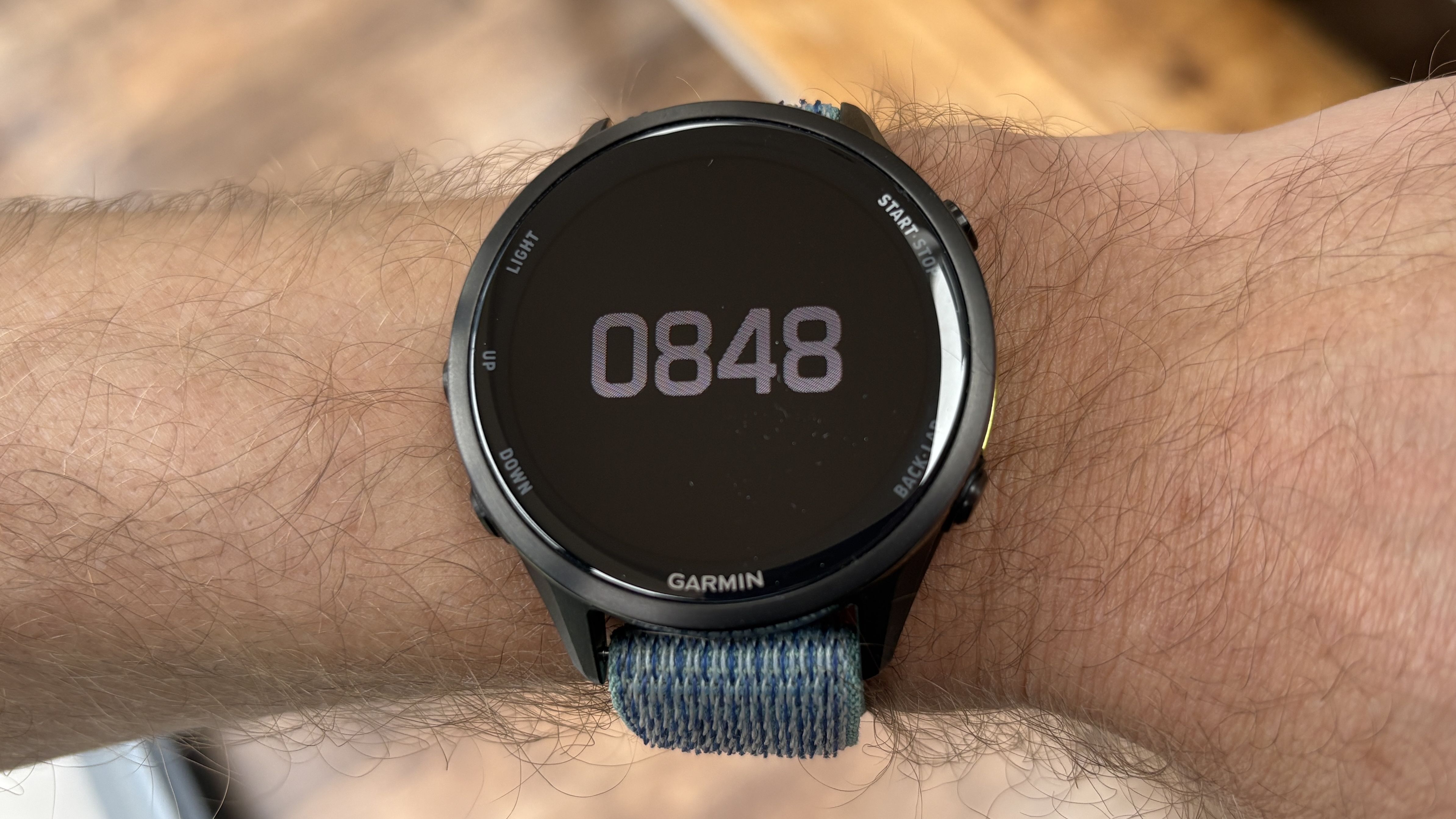Garmin Glance Watch Face on Forerunner 970