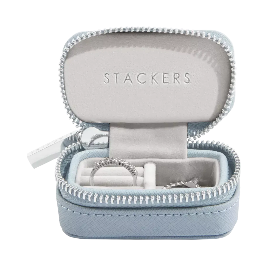 Stackers Petite Travel Jewellery Box, Butter Yellow