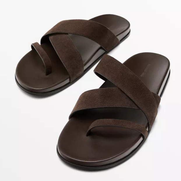 Massimo Dutti, Leather Sandals