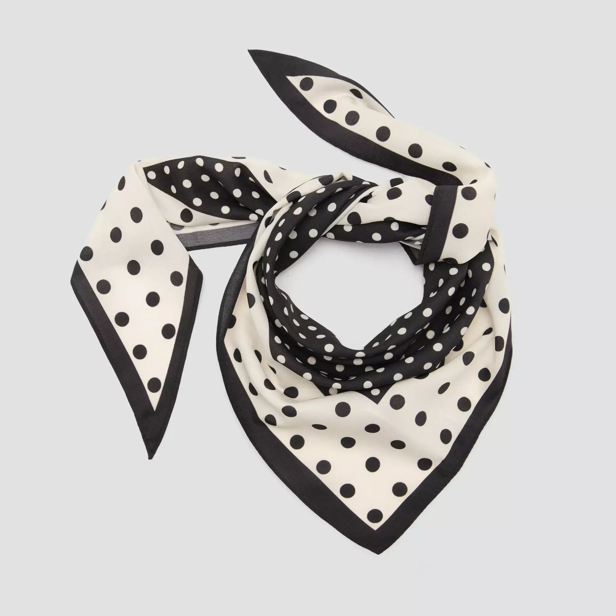 Satin Check-Print Scarf - Women | Mango Usa