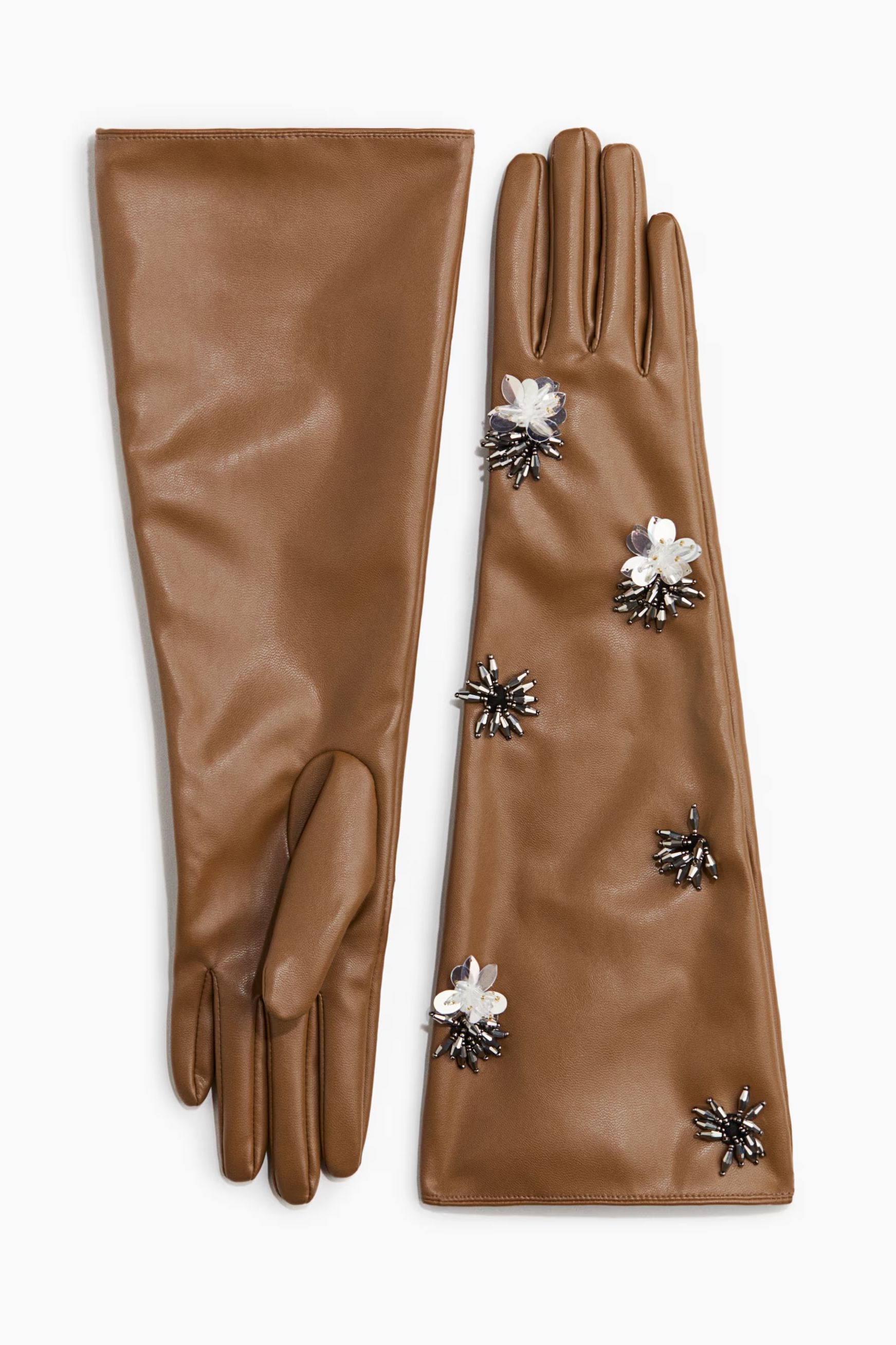 H&amp;amp;M embellished gloves