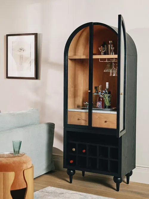 Fern 72" Slim Bar Cabinet