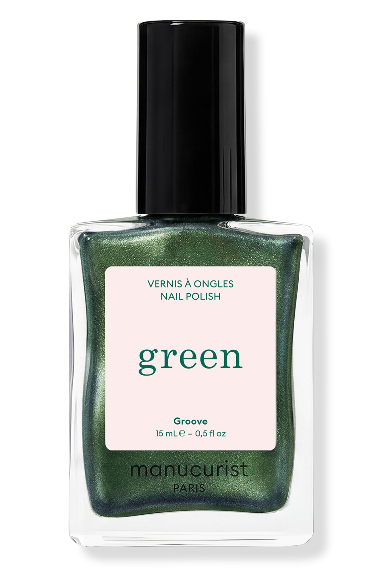 Green Nail Polish, Quick Dry, Non-Toxic Nail Polish With Gel-Like Finish - Groove