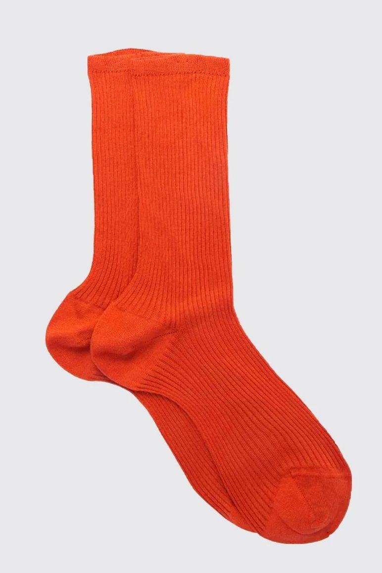 Maria La Rosa orange socks