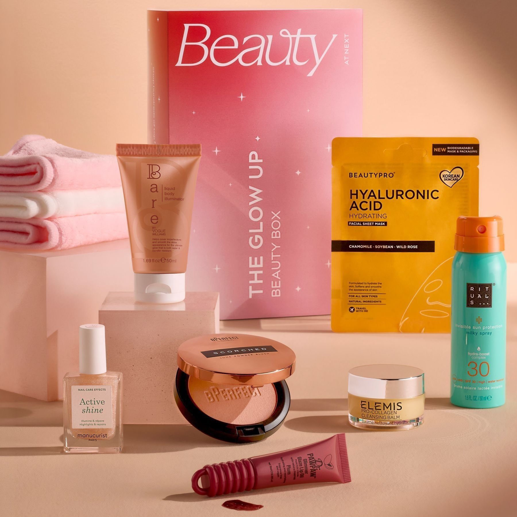 The Glow Up Beauty Box (worth Over &amp;pound;85) - Size One