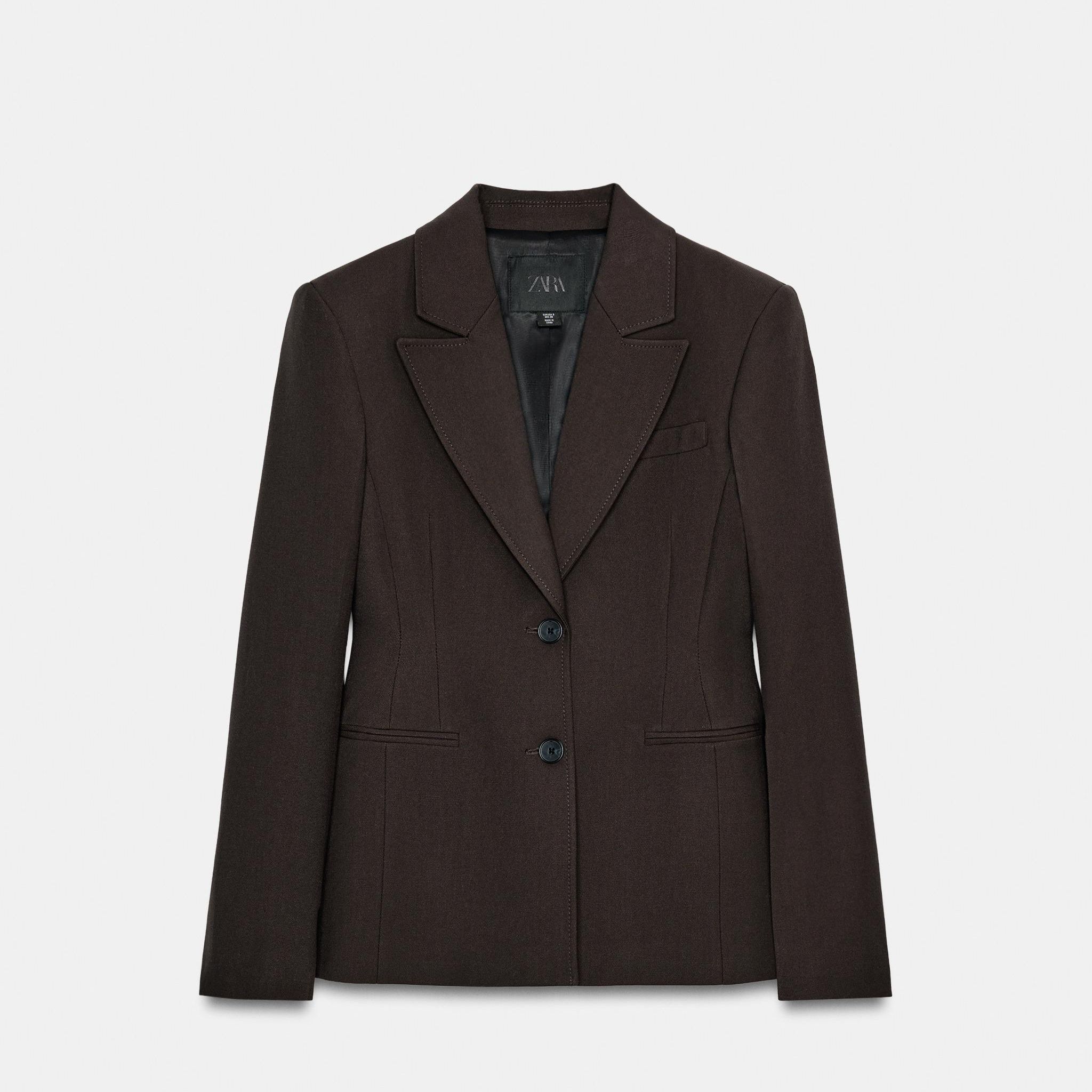 Zw Collection Fitted Blazer