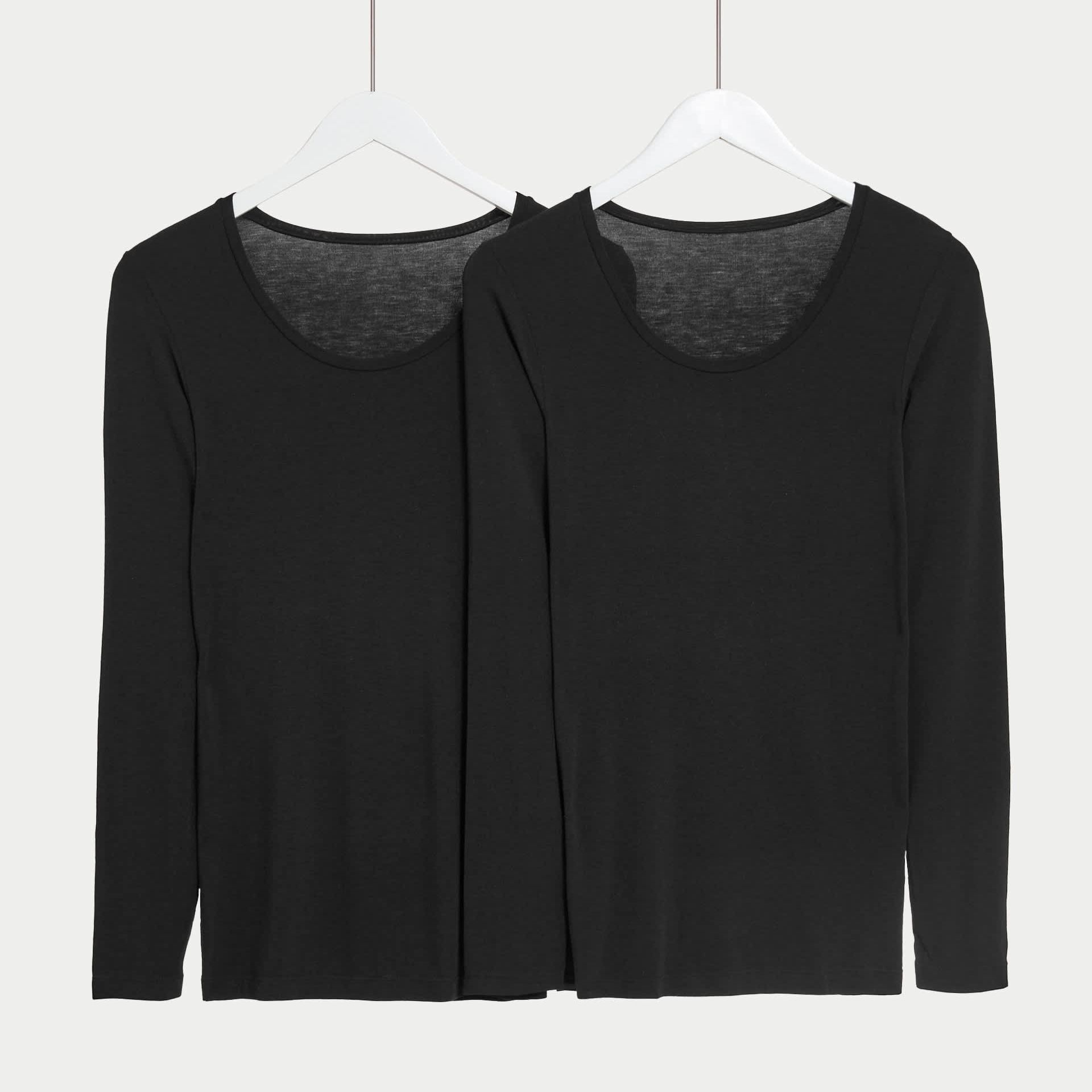 2pk Heatgen&amp;trade; Thermal Long Sleeve Tops