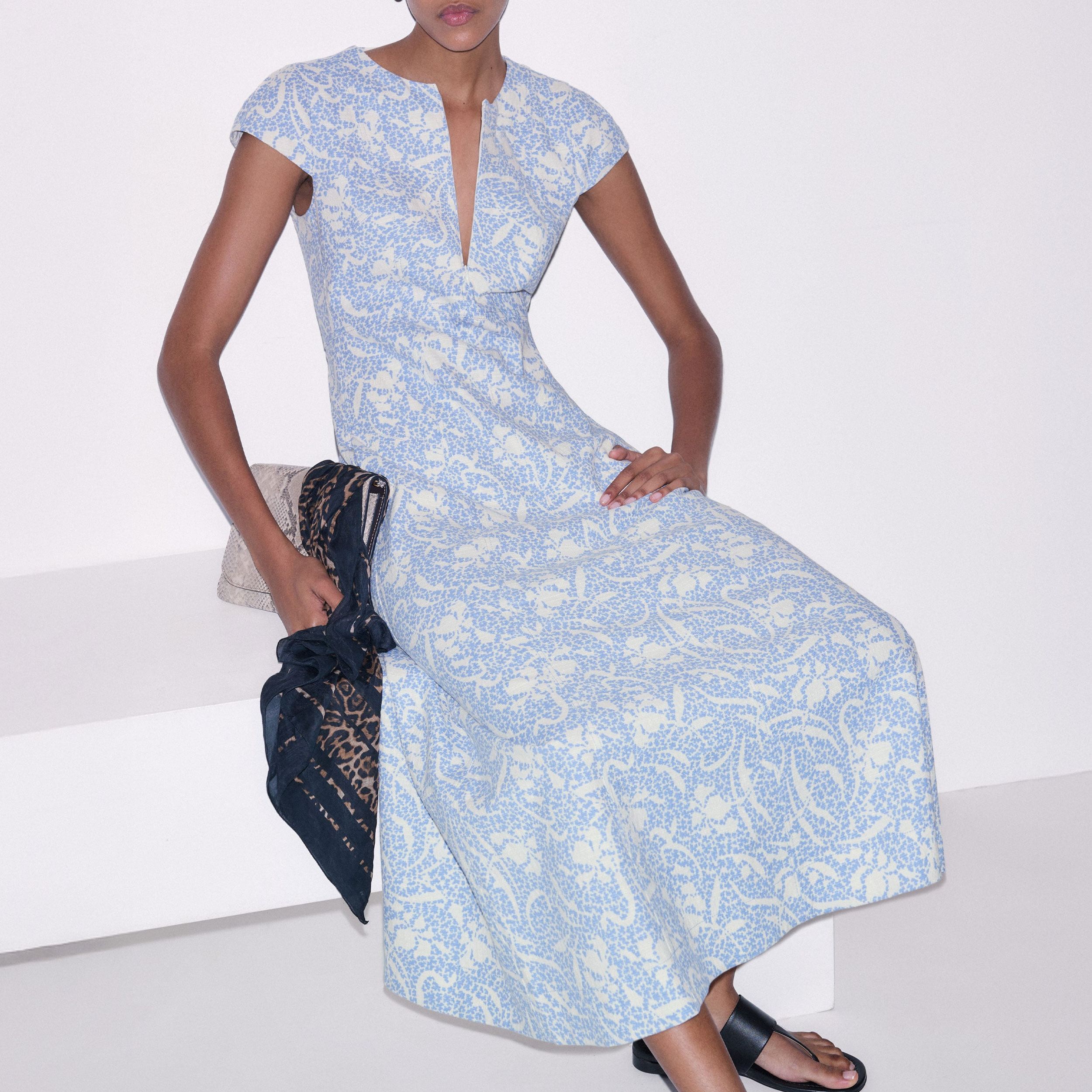 Fit + Flare Maxi Dress