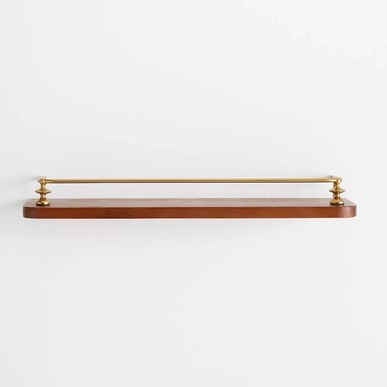 Amara Floating Wood Single Shelf 24&quot;