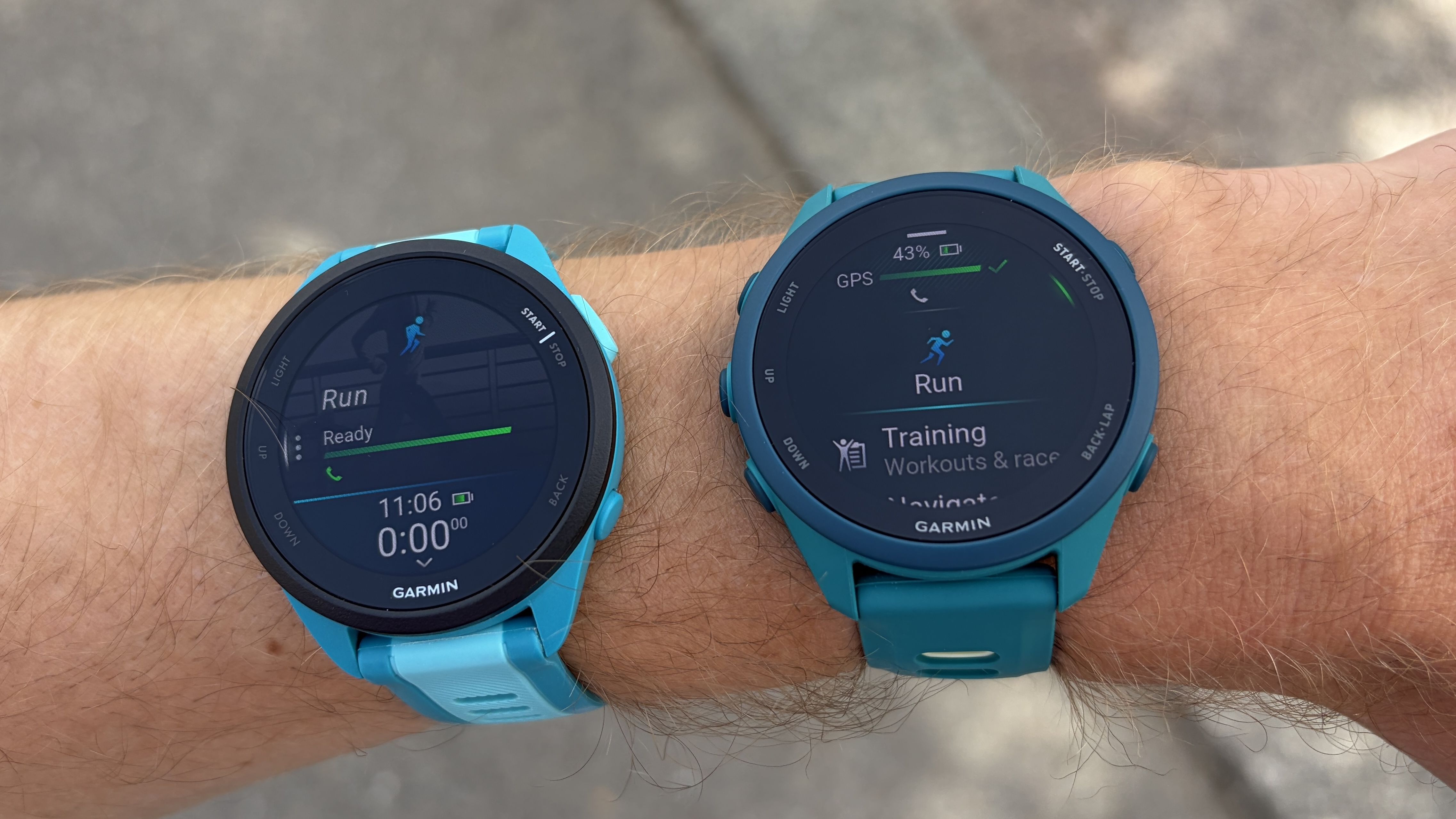 Garmin Forerunner 165 vs Garmin Forerunner 170