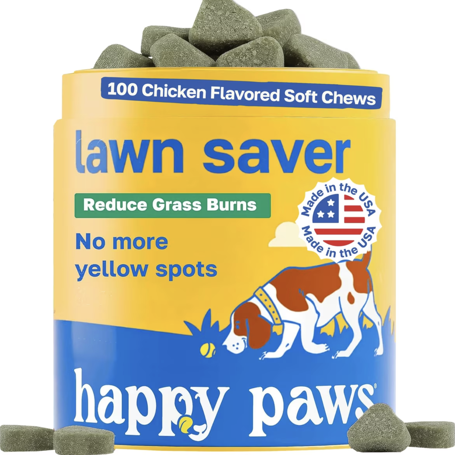 Happy Paws Lawn Saver Soft Chews Supplement for Dogs