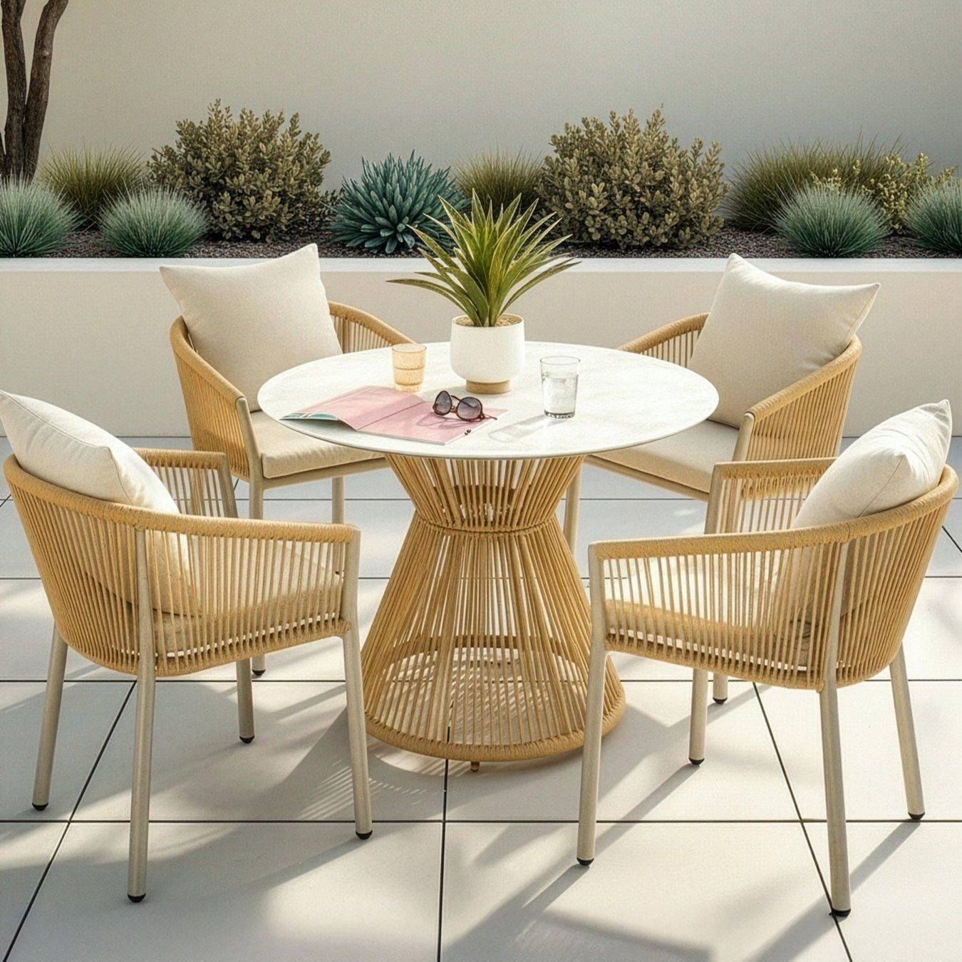 Columbia 4 Seater Dining Set