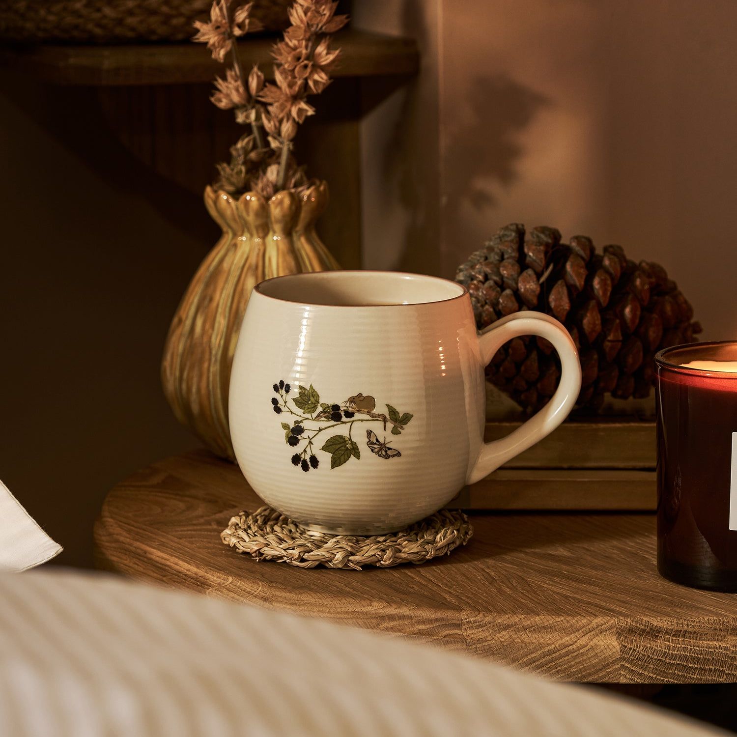 Autumn Forage Stoneware Mug