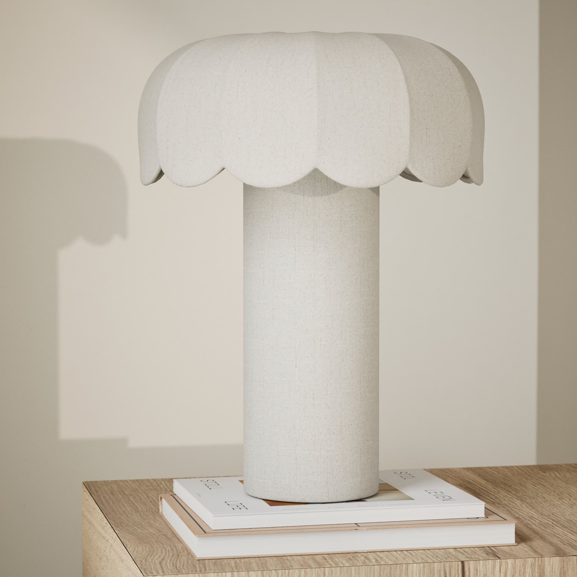 Skeletal Petal Dual Lit Table Lamp
