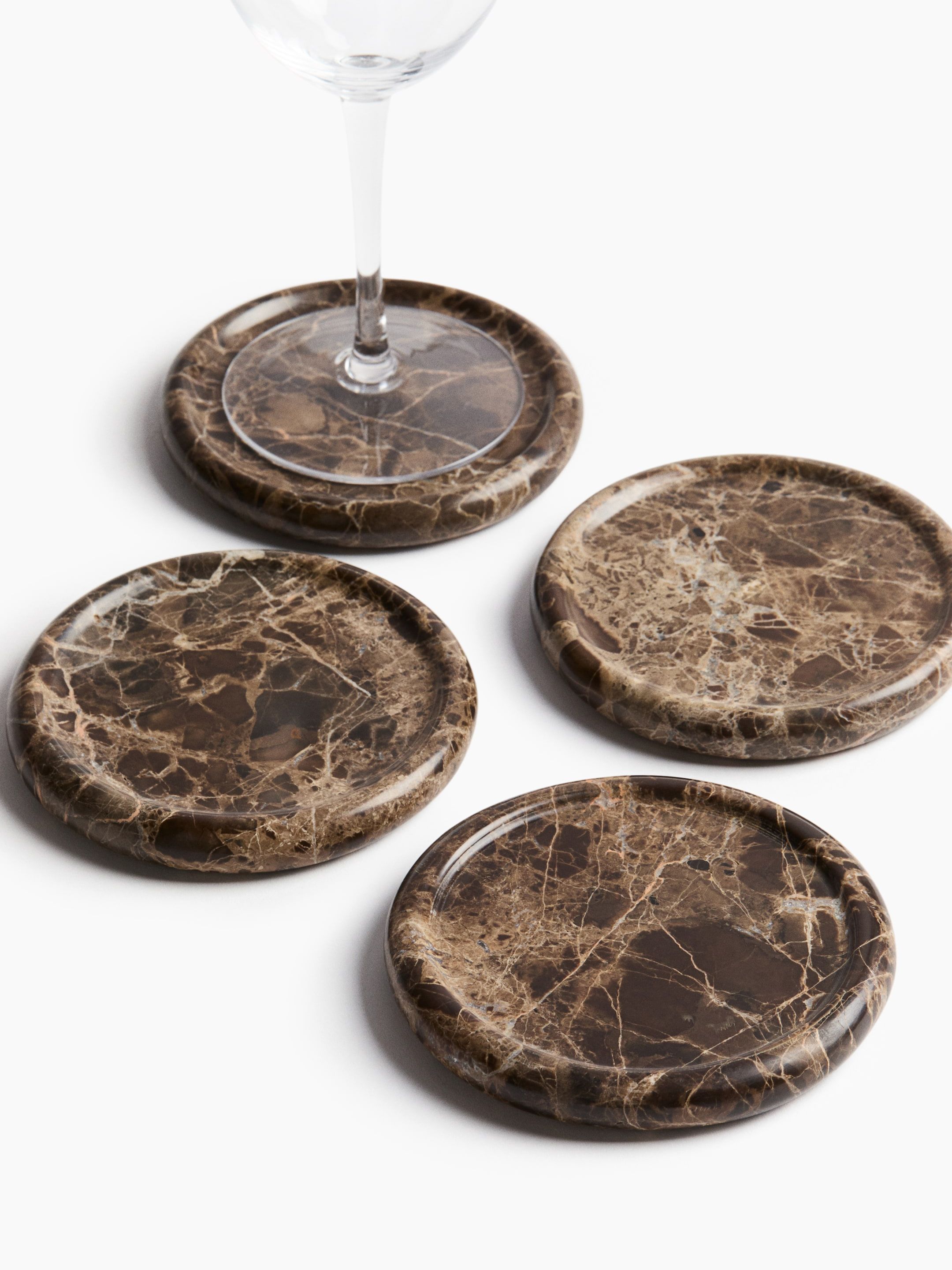 4-Pack Marble Coasters