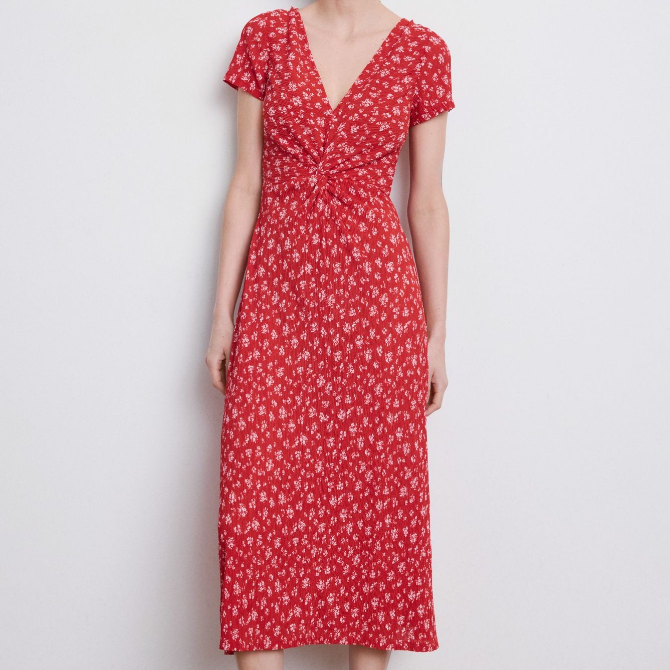 Printed Midi-Dress - Women | Mango United Kingdom