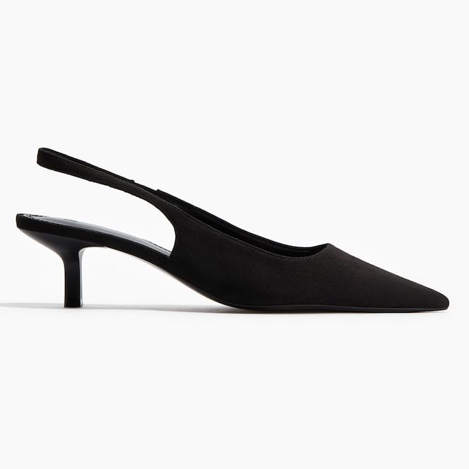 Slingback Court Shoes