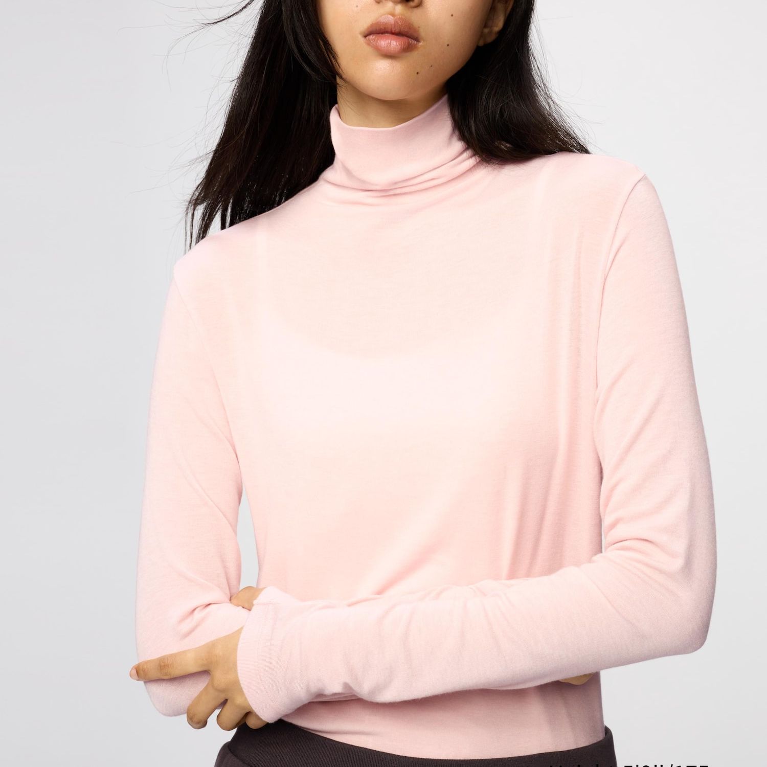 Heattech Extra Warm Cashmere Blend Turtleneck T-Shirt (long Sleeve)