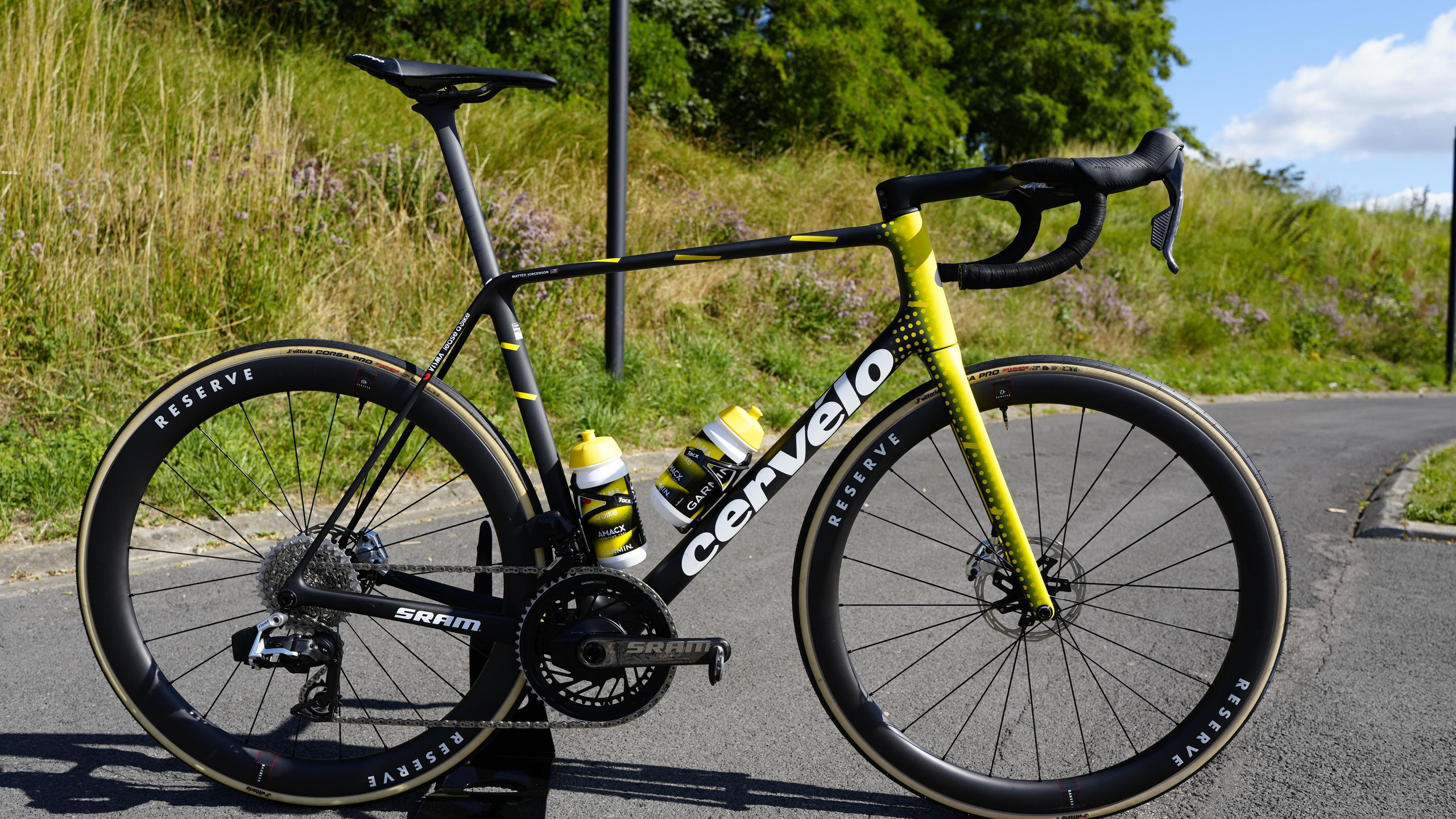 First look at unreleased Cervelo R5 - Visma's not-so-secret new