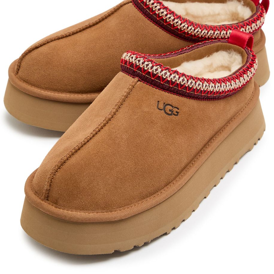 Tazz Suede Platform Mules