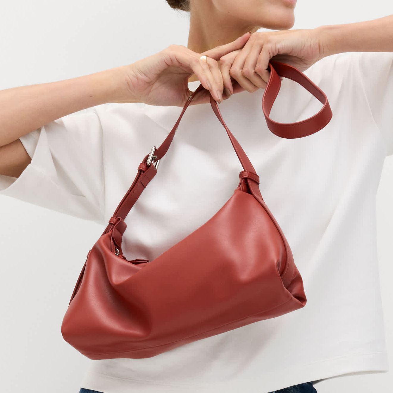Slouchy Cross Body Sling Bag
