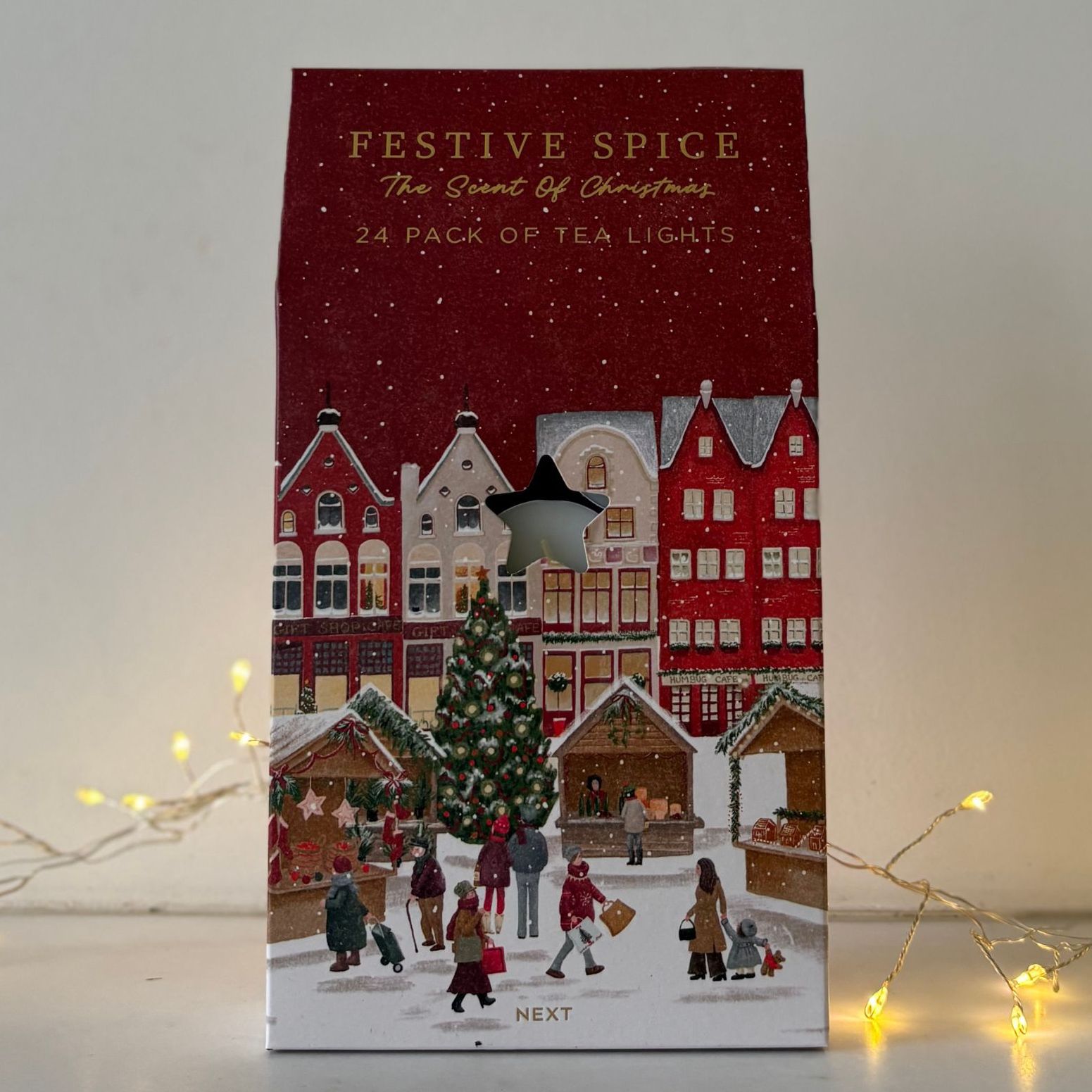 Next Festive Spice Tealights