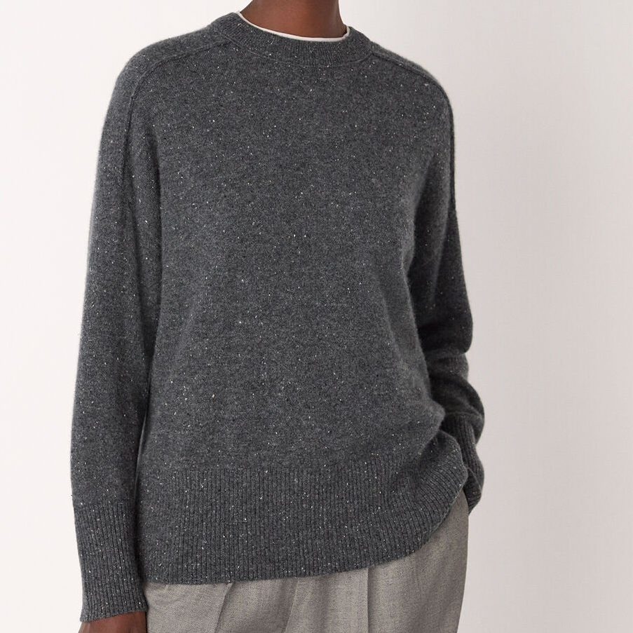 Whistles, grey cashmere jumper