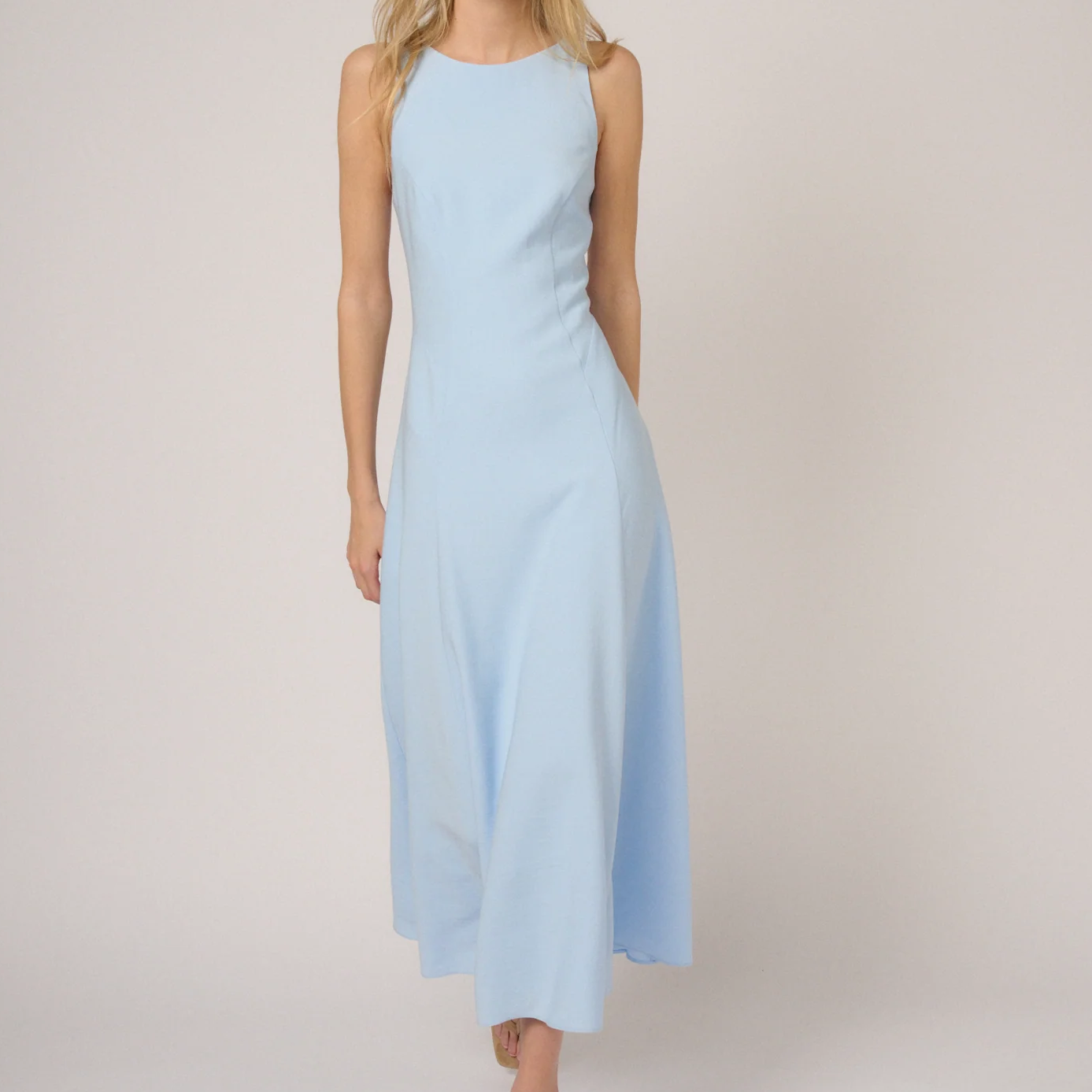 Nobody's Child, Light Blue Midi Dress