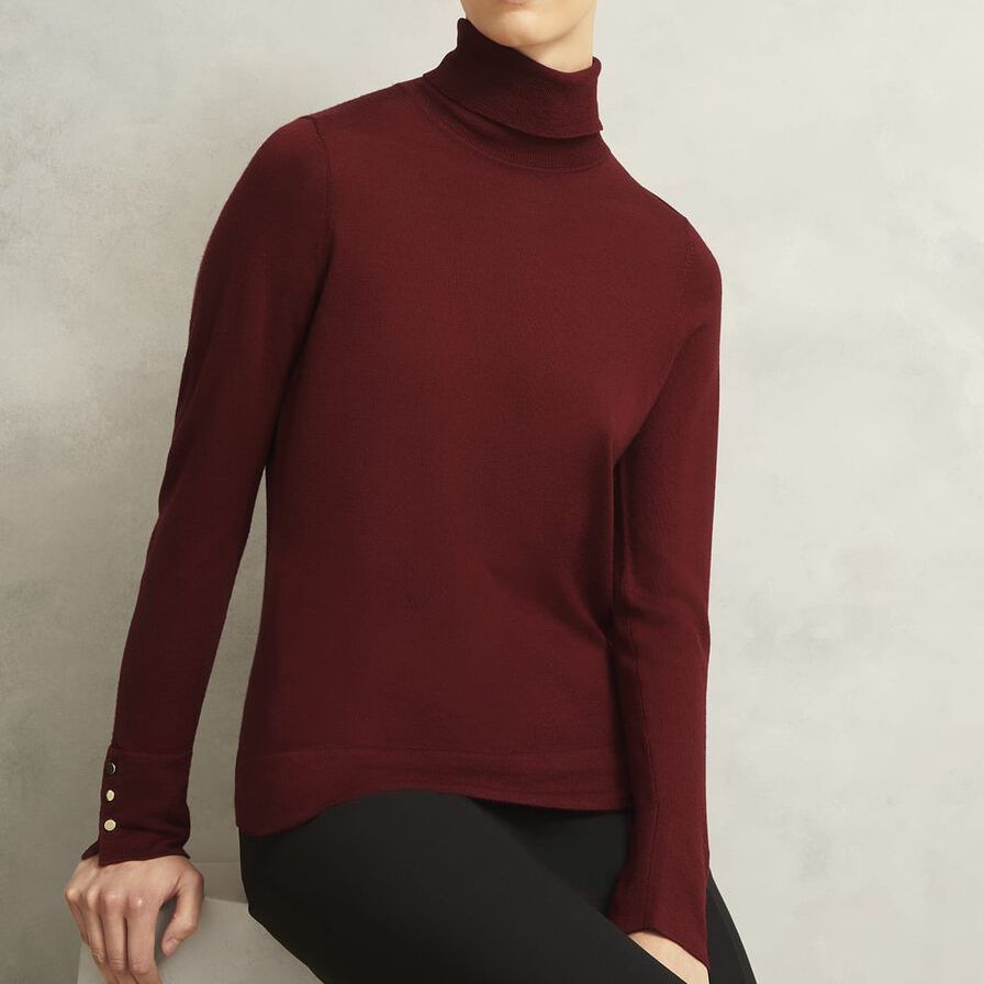 Lara Merino Rollneck Jumper