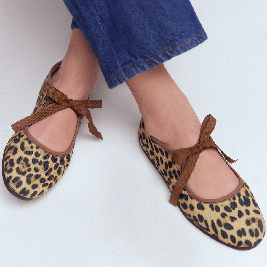 Boden, leopard print Mary Jane