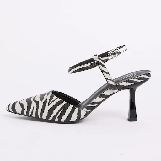 zebra print heels