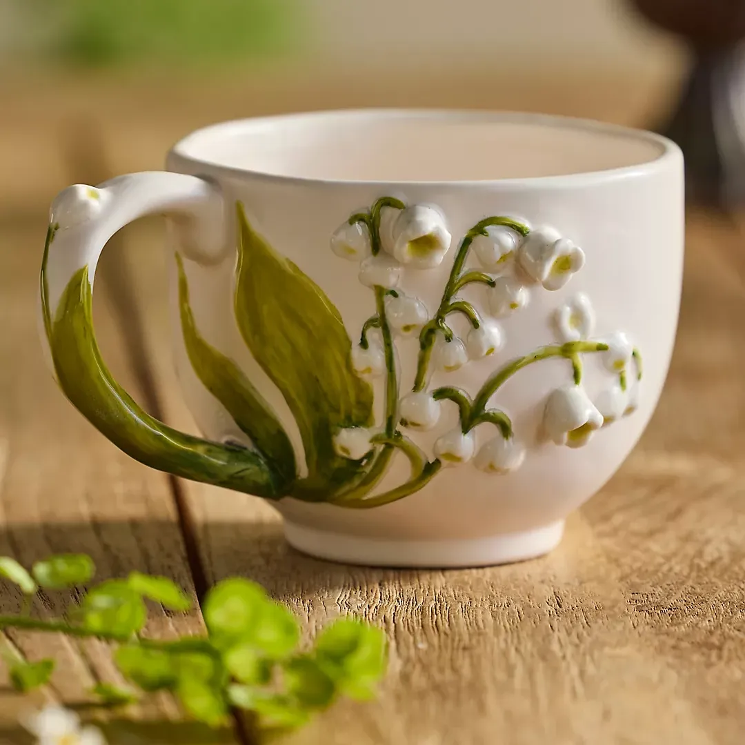 May terrain flower month mug