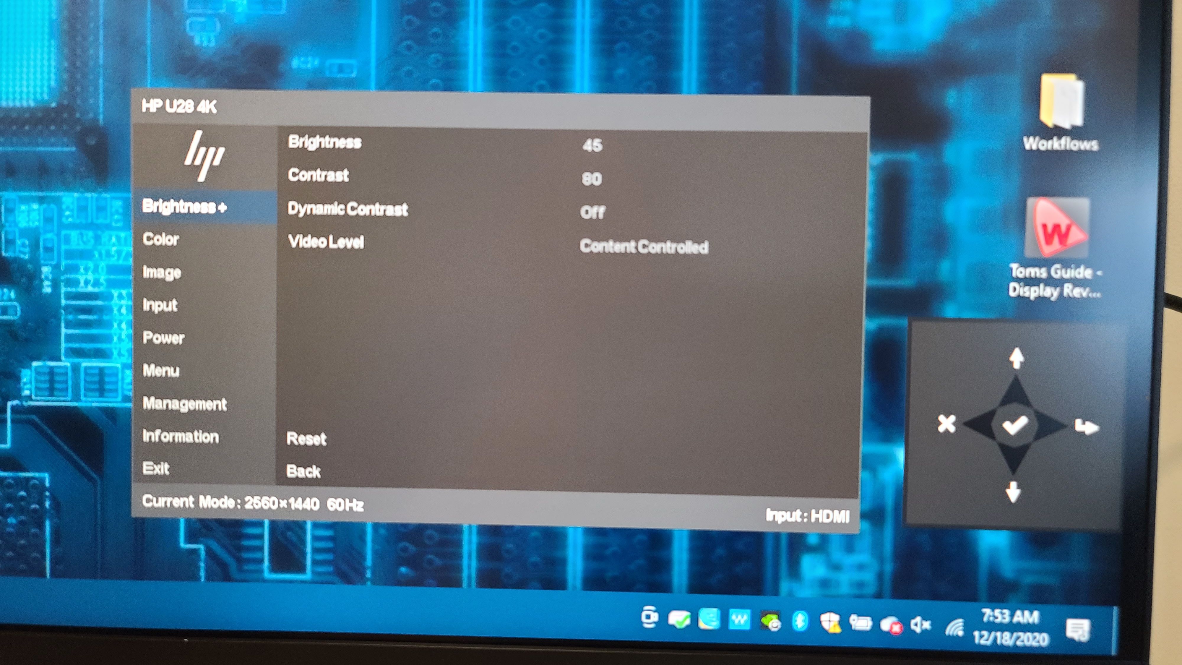 HP U28 4K HDR Monitor Review: Color You Can Count On | Tom's