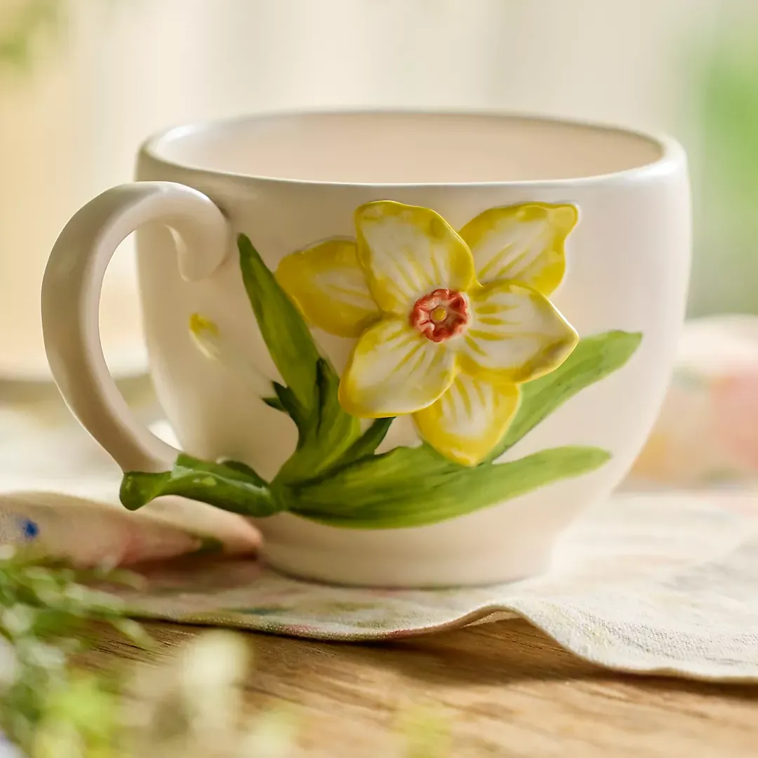 March Terrain Flower Month Mug
