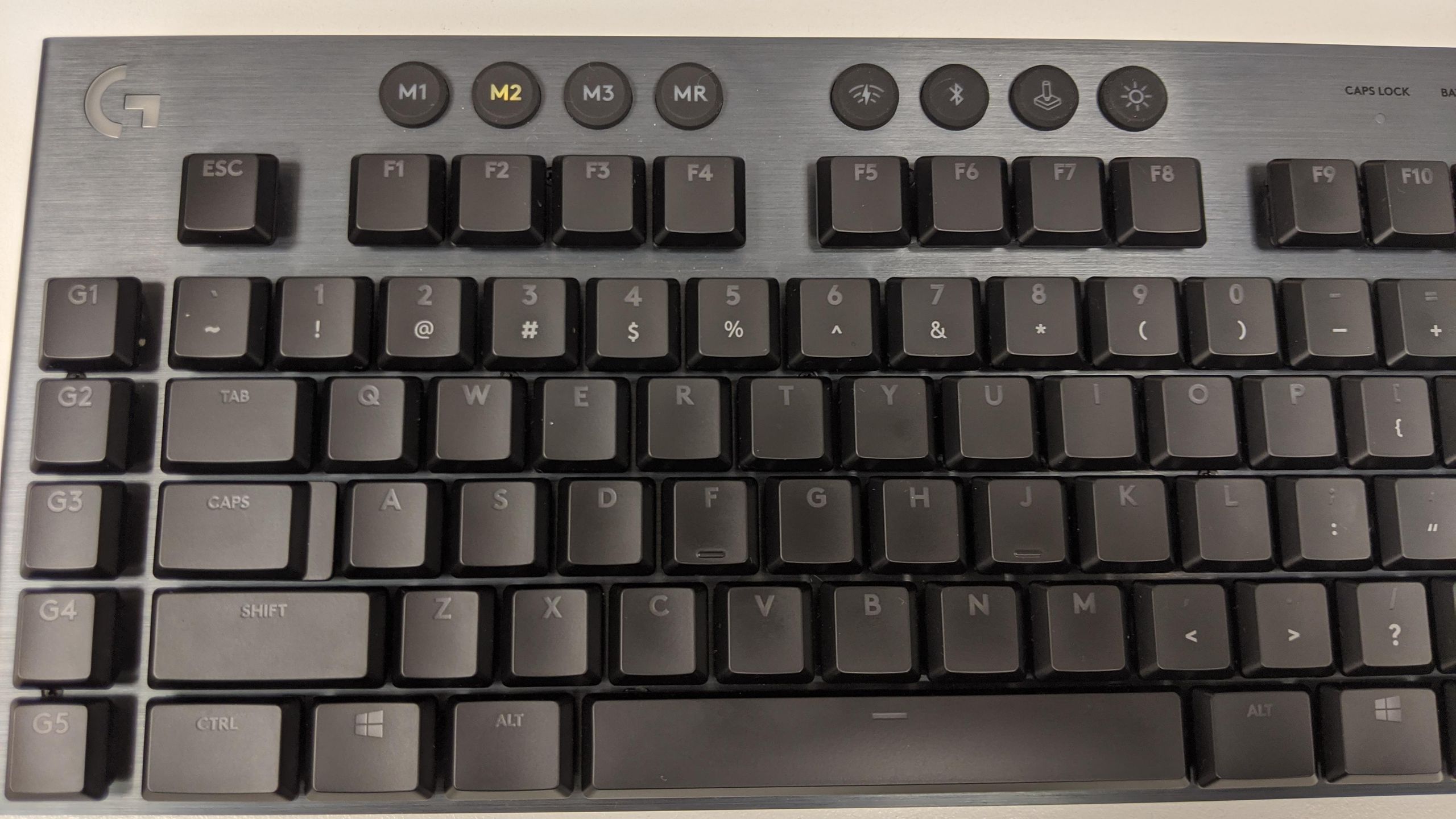 Logitech G815 LIGHTSPEED RGB Mechanical Gaming Keyboard Low Profile Clicky Black