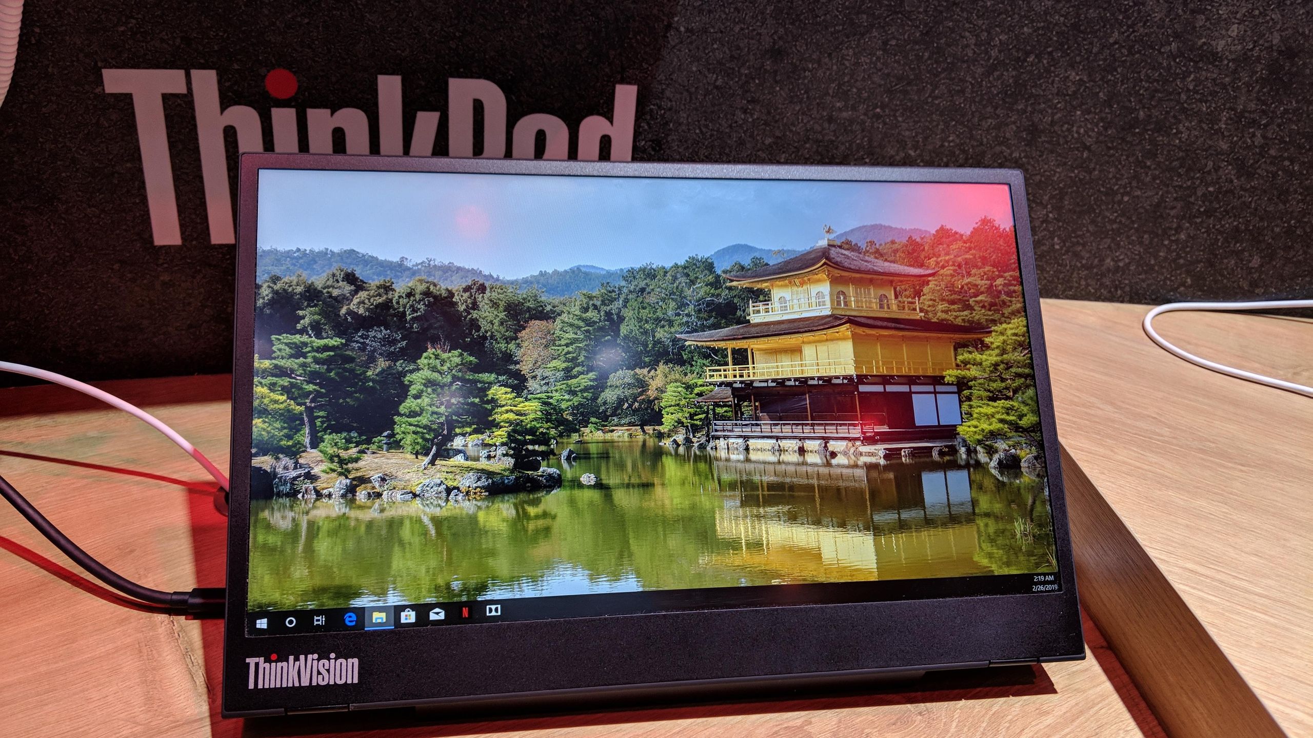 Lenovo ThinkVision M14 Monitor hands-on: An ultraportable