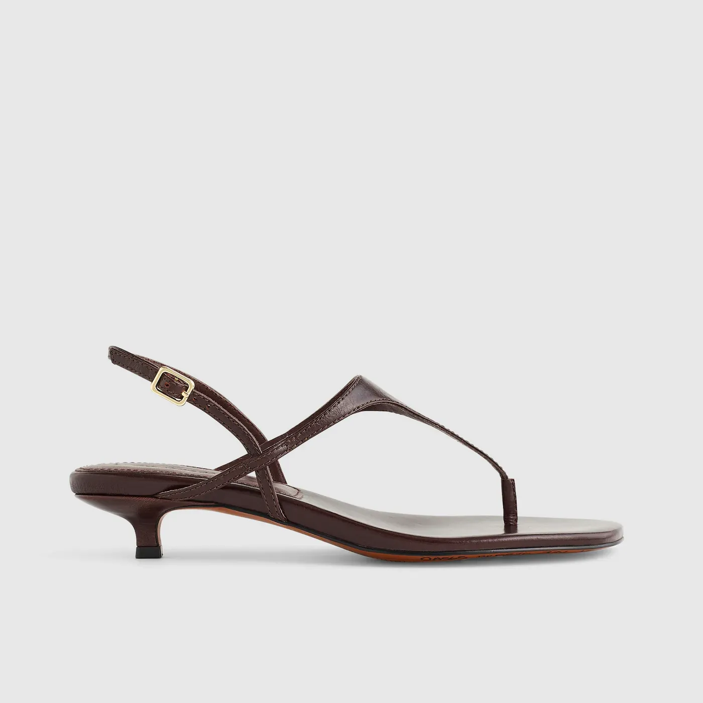 The Chiara Kitten Heel Slingback Sandal
