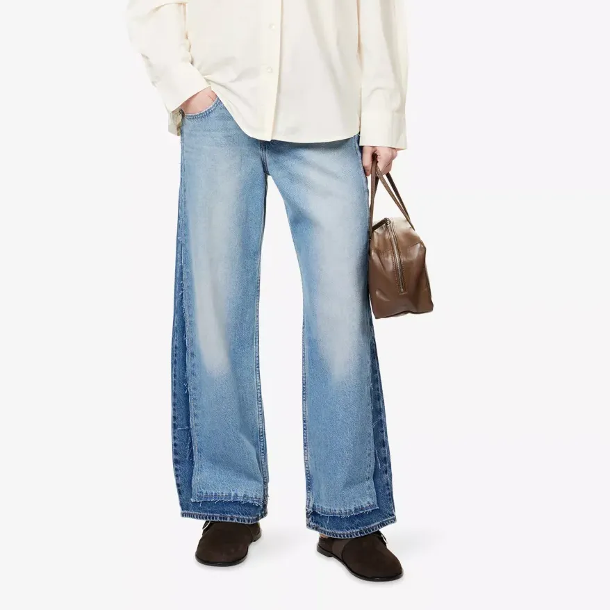 Low Loose Decon Wide-Leg Demin Jeans - 24/30
